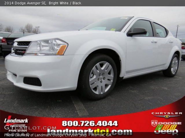 2014 Dodge Avenger SE in Bright White