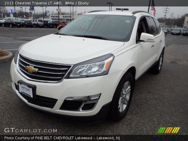 2013 Chevrolet Traverse LT AWD in White