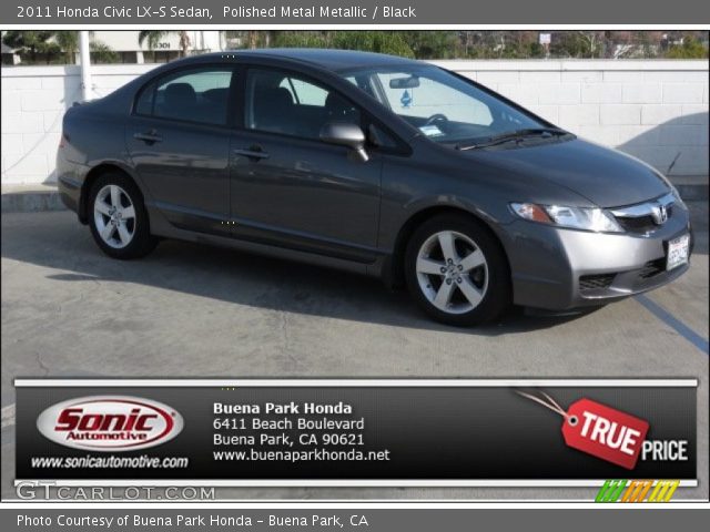 2011 Honda Civic LX-S Sedan in Polished Metal Metallic