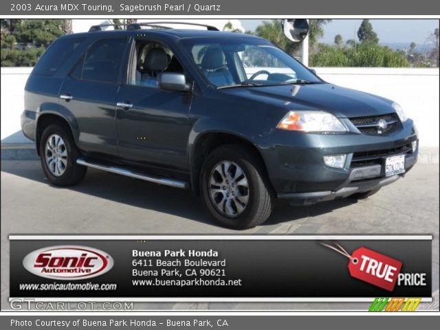 2003 Acura MDX Touring in Sagebrush Pearl