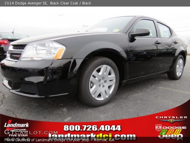 2014 Dodge Avenger SE in Black Clear Coat