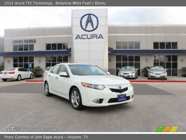 2013 Acura TSX Technology in Bellanova White Pearl