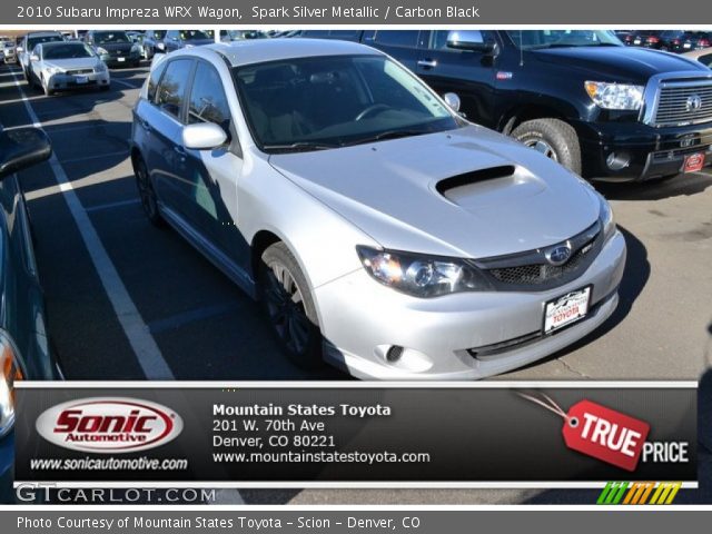 2010 Subaru Impreza WRX Wagon in Spark Silver Metallic