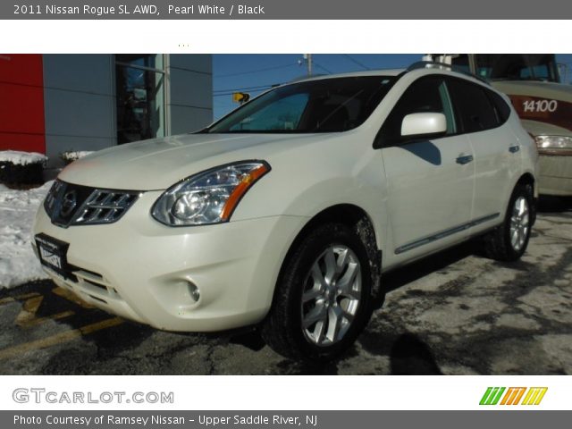 2011 Nissan Rogue SL AWD in Pearl White