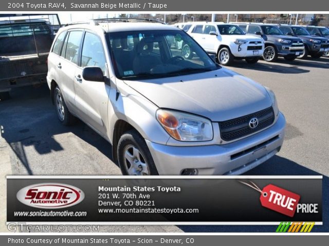 2004 Toyota RAV4  in Savannah Beige Metallic
