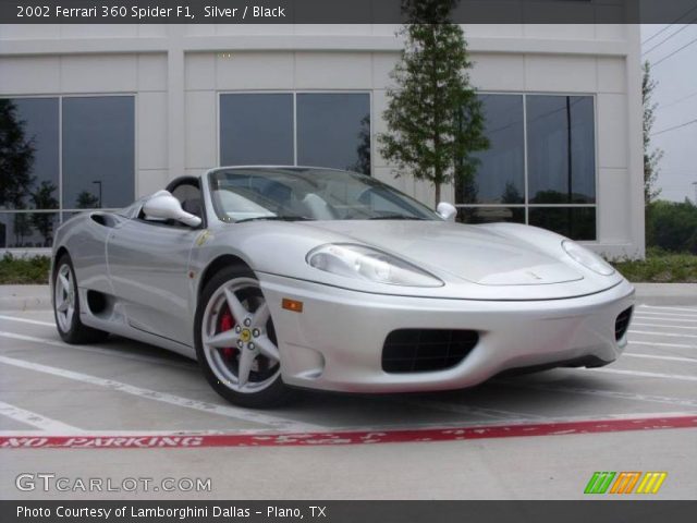 2002 Ferrari 360 Spider F1 in Silver