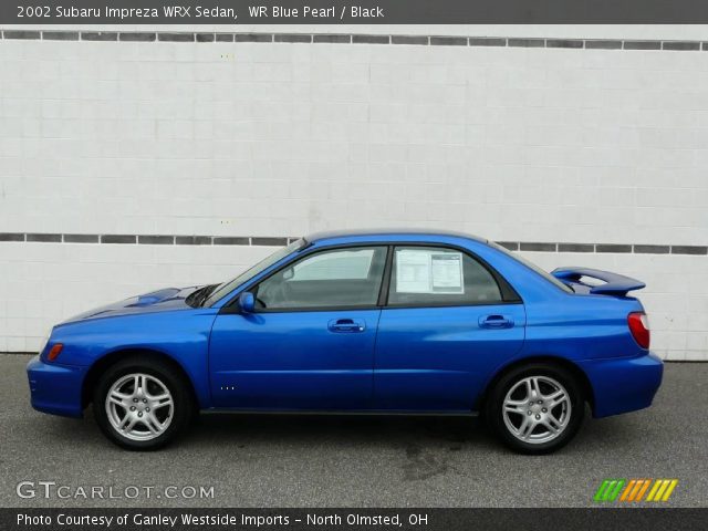2002 Subaru Impreza WRX Sedan in WR Blue Pearl