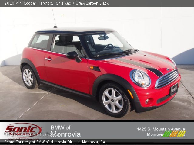 2010 Mini Cooper Hardtop in Chili Red