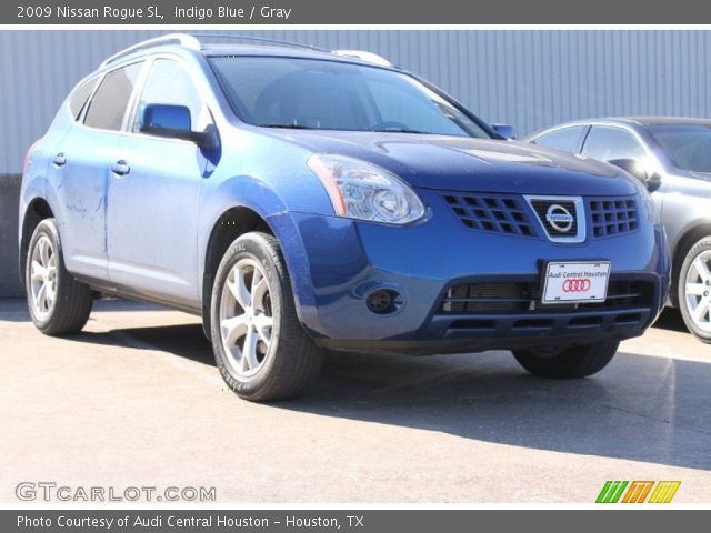 2009 Nissan Rogue SL in Indigo Blue