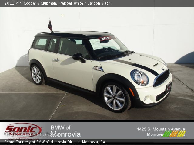 2011 Mini Cooper S Clubman in Pepper White