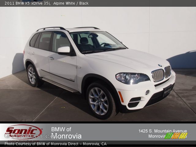 2011 BMW X5 xDrive 35i in Alpine White