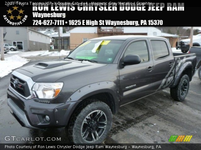 2013 Toyota Tacoma XSP-X Double Cab 4x4 in Magnetic Gray Metallic