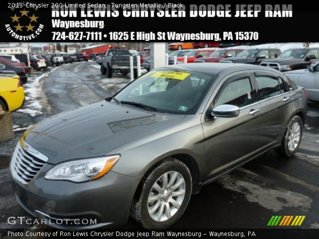 2013 Chrysler 200 Limited Sedan in Tungsten Metallic