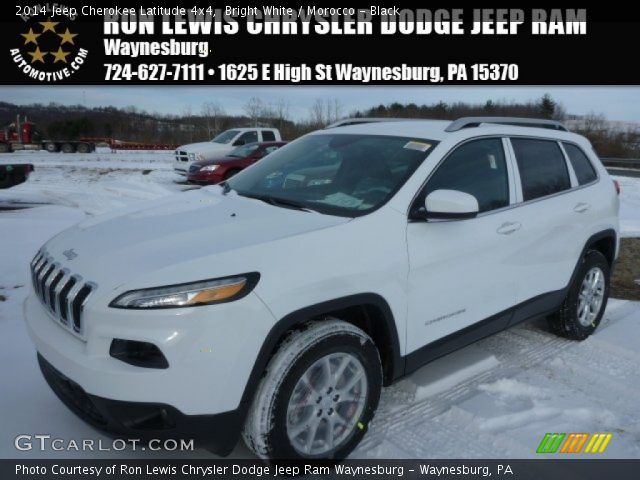 2014 Jeep Cherokee Latitude 4x4 in Bright White