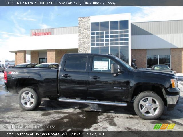 2014 GMC Sierra 2500HD SLT Crew Cab 4x4 in Onyx Black
