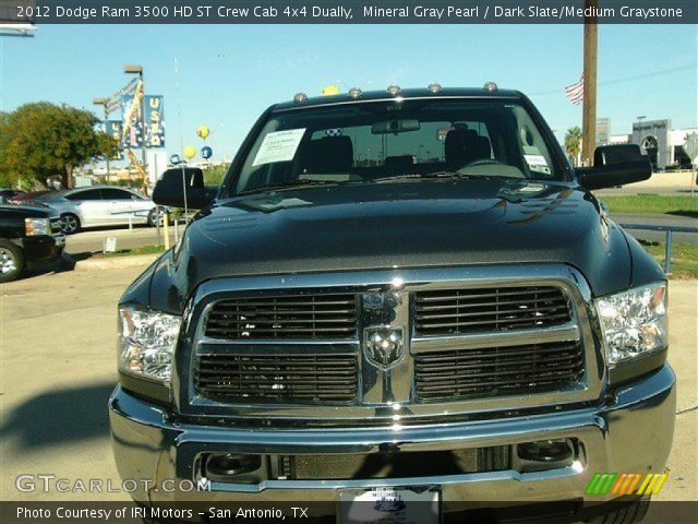 2012 Dodge Ram 3500 HD ST Crew Cab 4x4 Dually in Mineral Gray Pearl