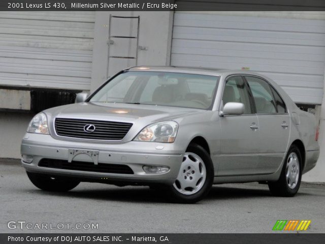 2001 Lexus LS 430 in Millenium Silver Metallic