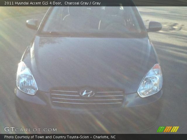 2011 Hyundai Accent GLS 4 Door in Charcoal Gray