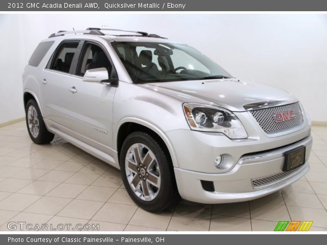 2012 GMC Acadia Denali AWD in Quicksilver Metallic