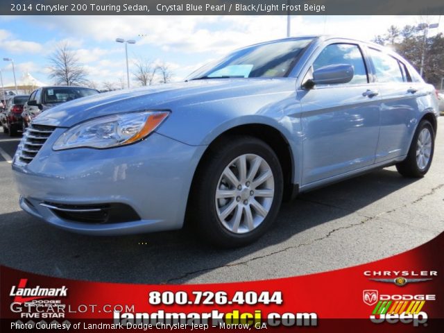 2014 Chrysler 200 Touring Sedan in Crystal Blue Pearl