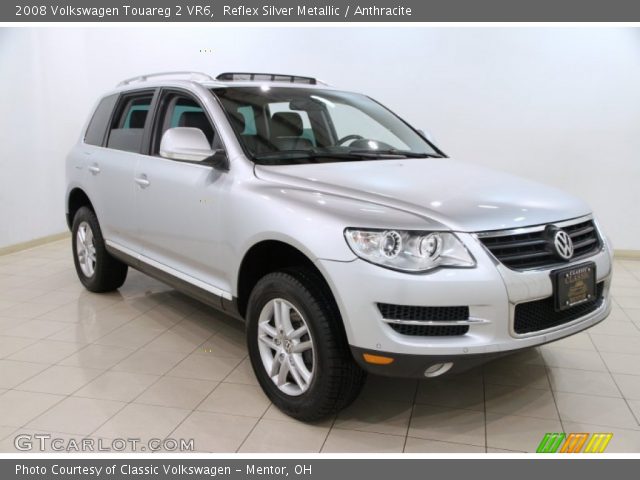 2008 Volkswagen Touareg 2 VR6 in Reflex Silver Metallic