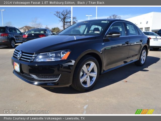 2014 Volkswagen Passat 1.8T Wolfsburg Edition in Black