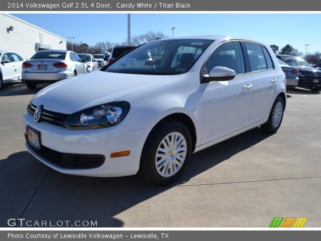 2014 Volkswagen Golf 2.5L 4 Door in Candy White