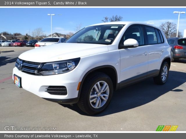 2014 Volkswagen Tiguan S in Candy White