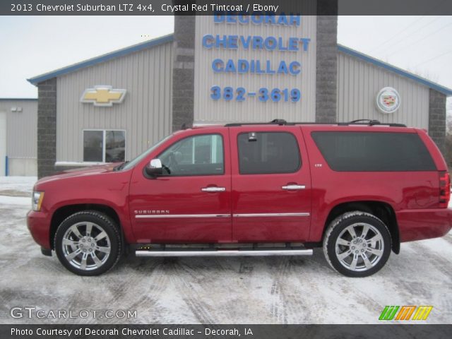 2013 Chevrolet Suburban LTZ 4x4 in Crystal Red Tintcoat
