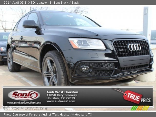 2014 Audi Q5 3.0 TDI quattro in Brilliant Black