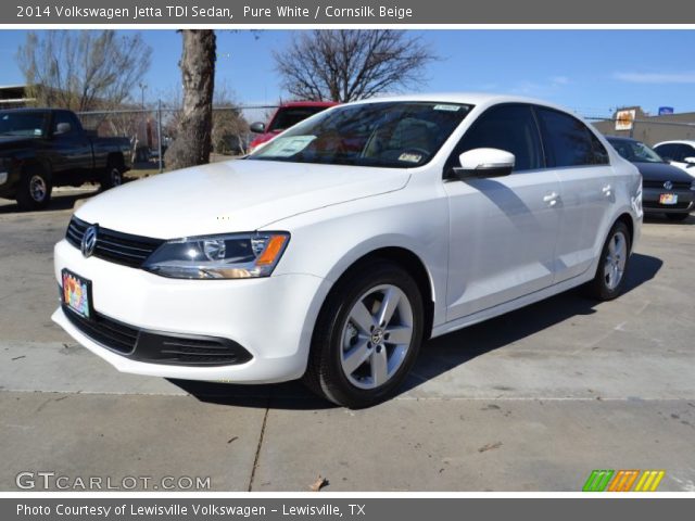 2014 Volkswagen Jetta TDI Sedan in Pure White
