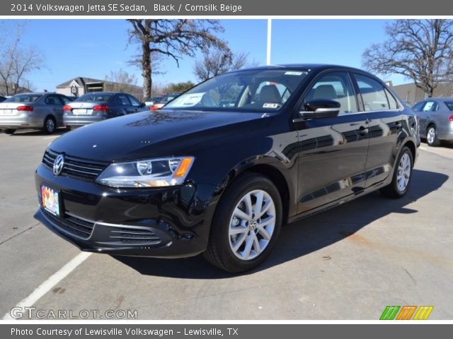 2014 Volkswagen Jetta SE Sedan in Black