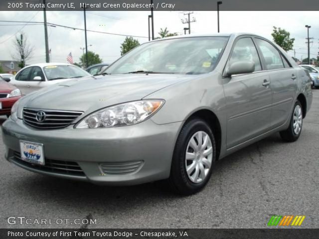 2005 Toyota Camry LE in Mineral Green Opalescent