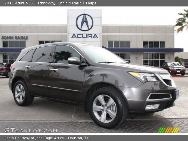 2011 Acura MDX Technology in Grigio Metallic