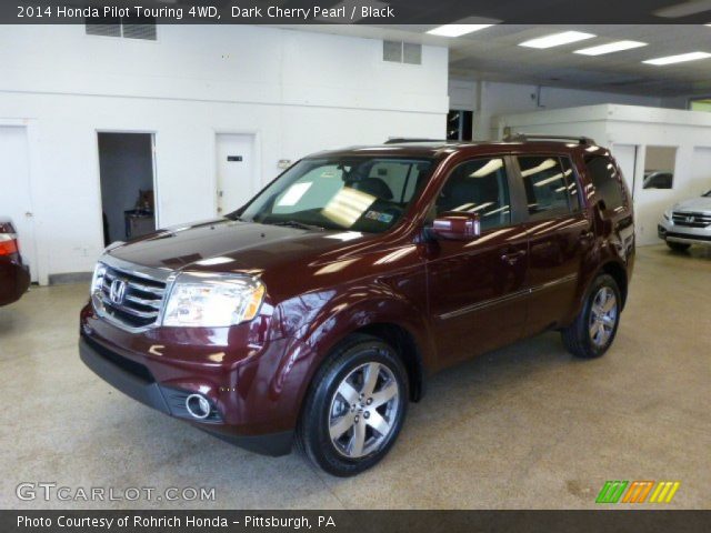 2014 Honda Pilot Touring 4WD in Dark Cherry Pearl