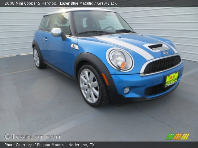 2008 Mini Cooper S Hardtop in Laser Blue Metallic
