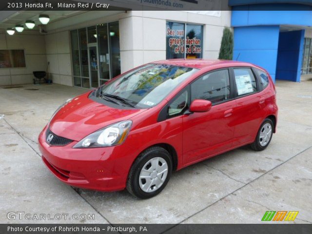 2013 Honda Fit  in Milano Red