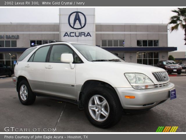 2002 Lexus RX 300 in White Gold Crystal