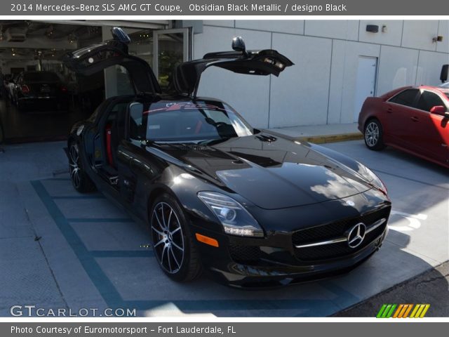 2014 Mercedes-Benz SLS AMG GT Coupe in Obsidian Black Metallic