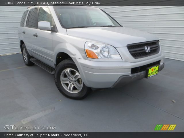 2004 Honda Pilot EX 4WD in Starlight Silver Metallic