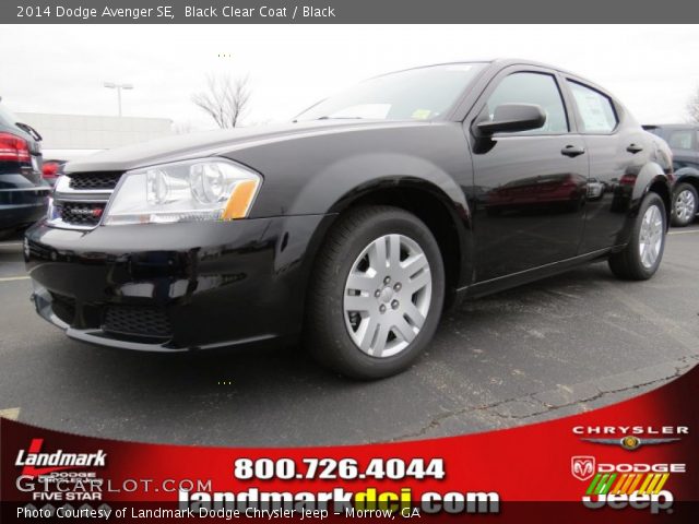 2014 Dodge Avenger SE in Black Clear Coat