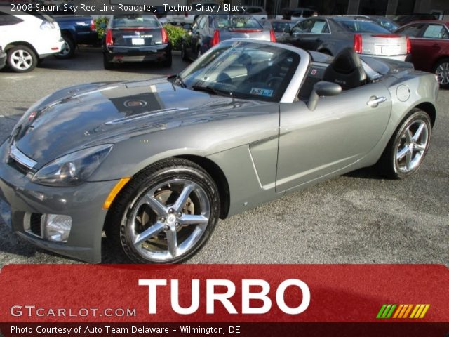 2008 Saturn Sky Red Line Roadster in Techno Gray
