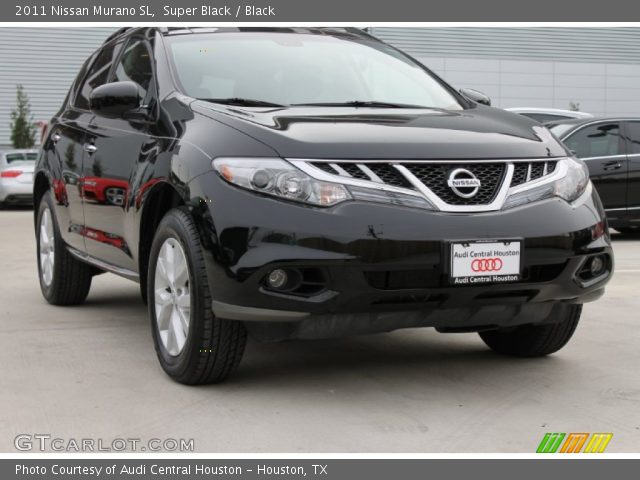2011 Nissan Murano SL in Super Black