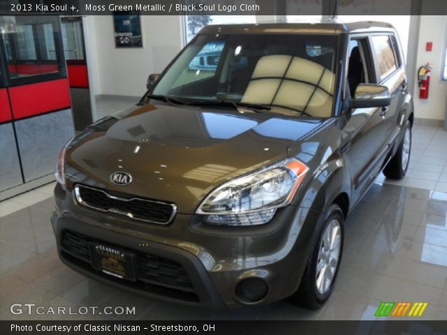 2013 Kia Soul + in Moss Green Metallic