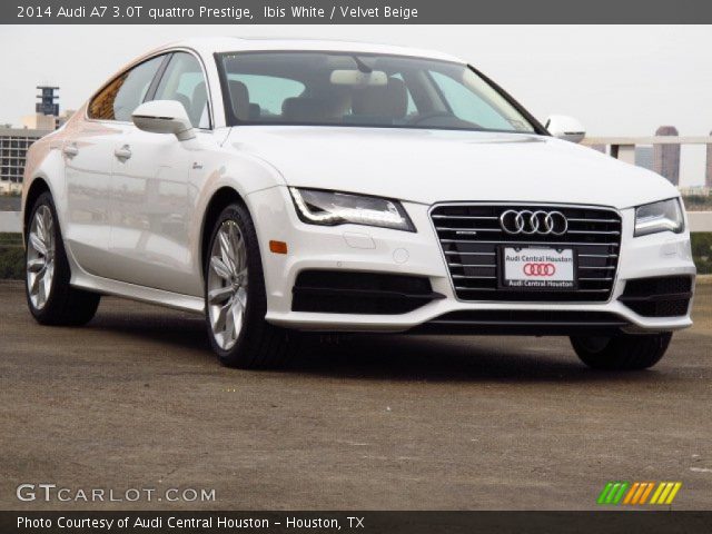 2014 Audi A7 3.0T quattro Prestige in Ibis White