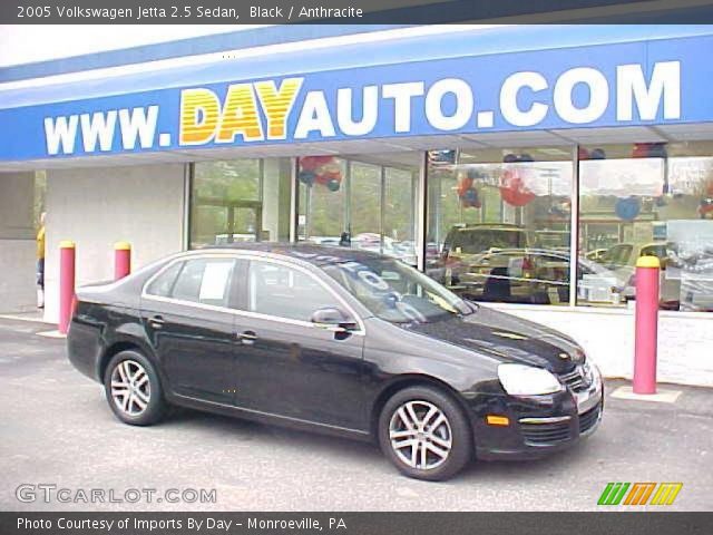 2005 Volkswagen Jetta 2.5 Sedan in Black