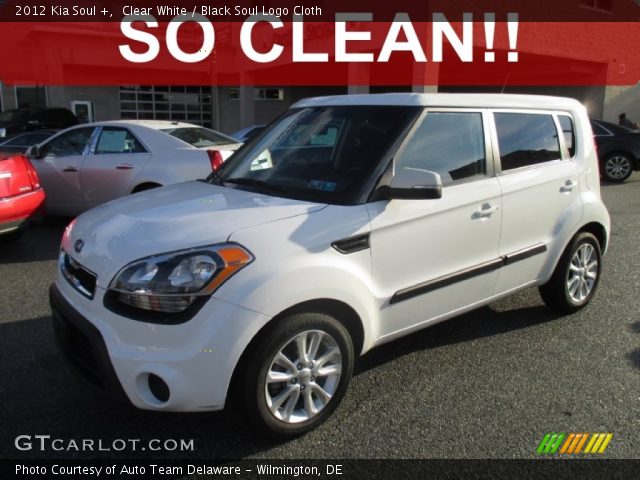 2012 Kia Soul + in Clear White