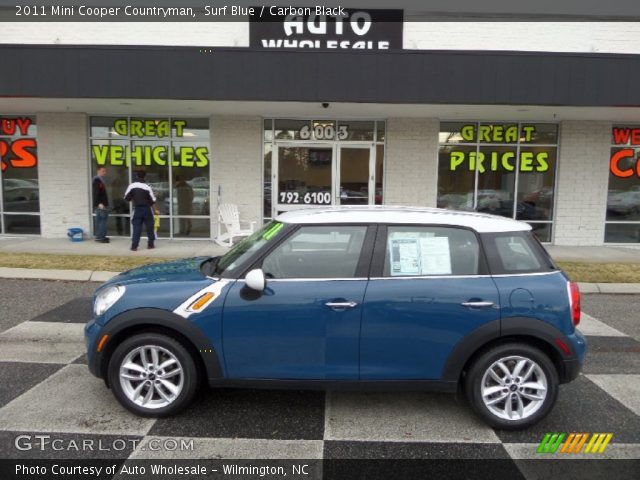 2011 Mini Cooper Countryman in Surf Blue