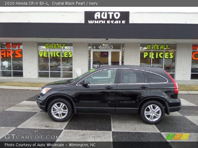 2010 Honda CR-V EX-L in Crystal Black Pearl