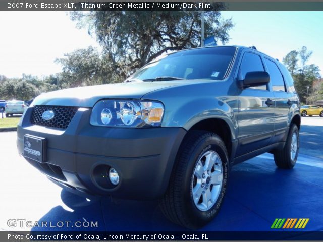 2007 Ford Escape XLT in Titanium Green Metallic